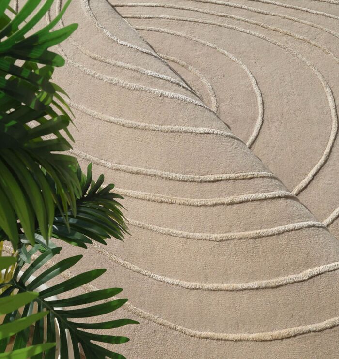 Handmade rug showcasing craftsmanship, rich texture, and timeless style.