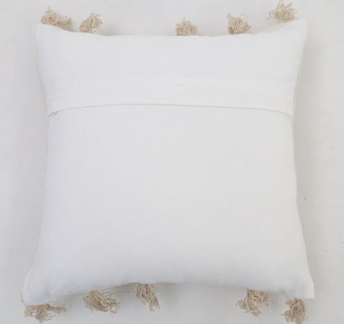 Natural color sofa cushion with soft and elegant design
