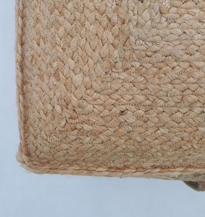 Handmade pouf seat ottoman for living room décor, puff chair and floor seating Dubai