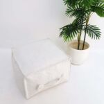 Handmade pouf seat for living room décor, puff chair, ottoman pouf, and floor seating Dubai