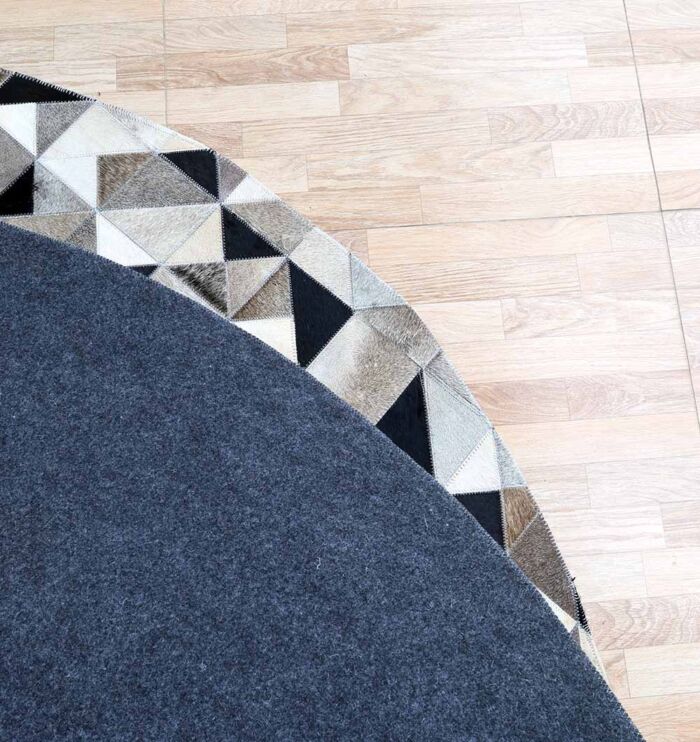 Luxury handmade leather rug for home décor, rugs Dubai, dining table rugs, and outdoor rugs UAE