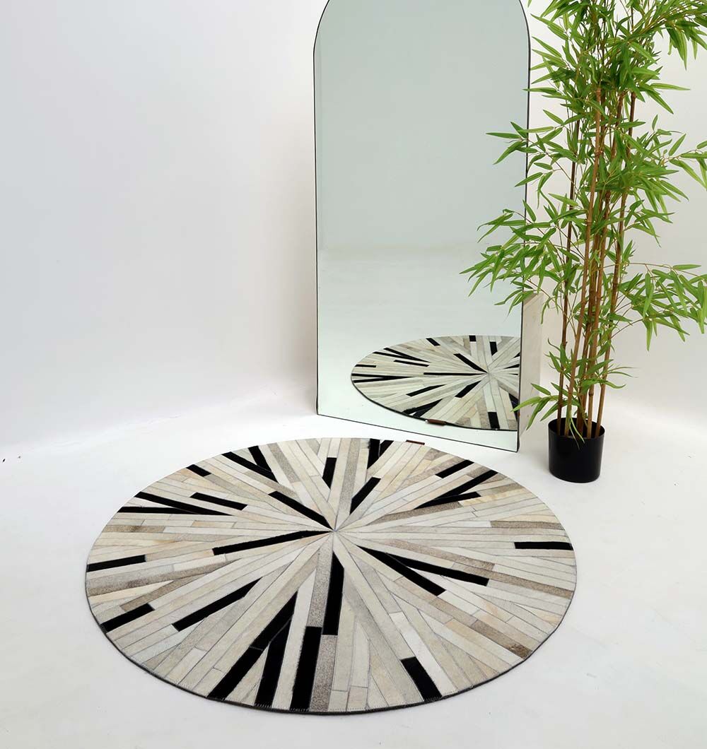 Handmade Leather Rugs Dubai Stylish Rugs & Carpets Online UAE Handmade leather rug with modern finish, rugs Dubai, outdoor rugs, and dining table rugs UAE