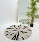 Handmade leather rug with modern finish, rugs Dubai, outdoor rugs, and dining table rugs UAE