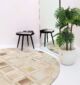 Handmade leather rug for modern interiors, rugs Dubai, outdoor rugs, and dining table rugs UAE