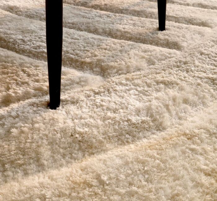Plush shaggy rug for cozy flooring, handmade rugs Dubai, dining table rugs, and outdoor rugs