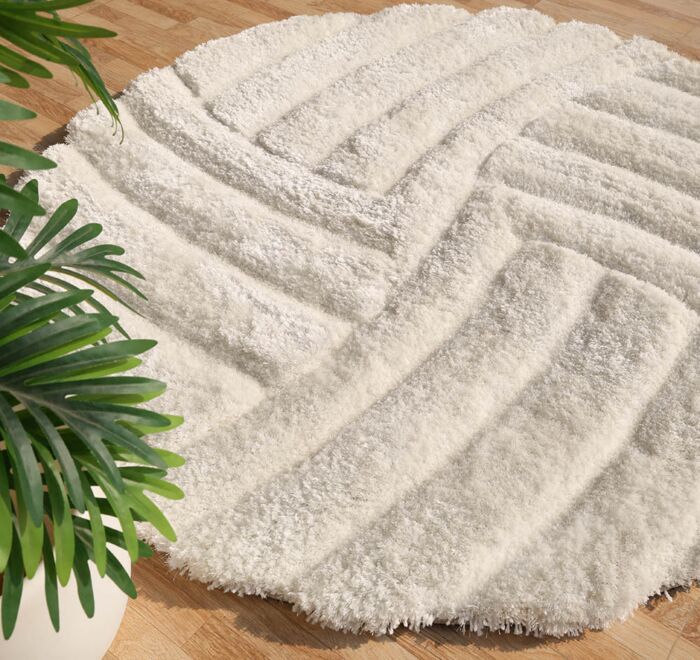 Luxury shaggy rug for cozy interiors, handmade rugs Dubai, outdoor rugs, and dining table rugs