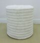 Handmade pouf ottoman seat, puff chair for modern home décor and extra seating in Dubai