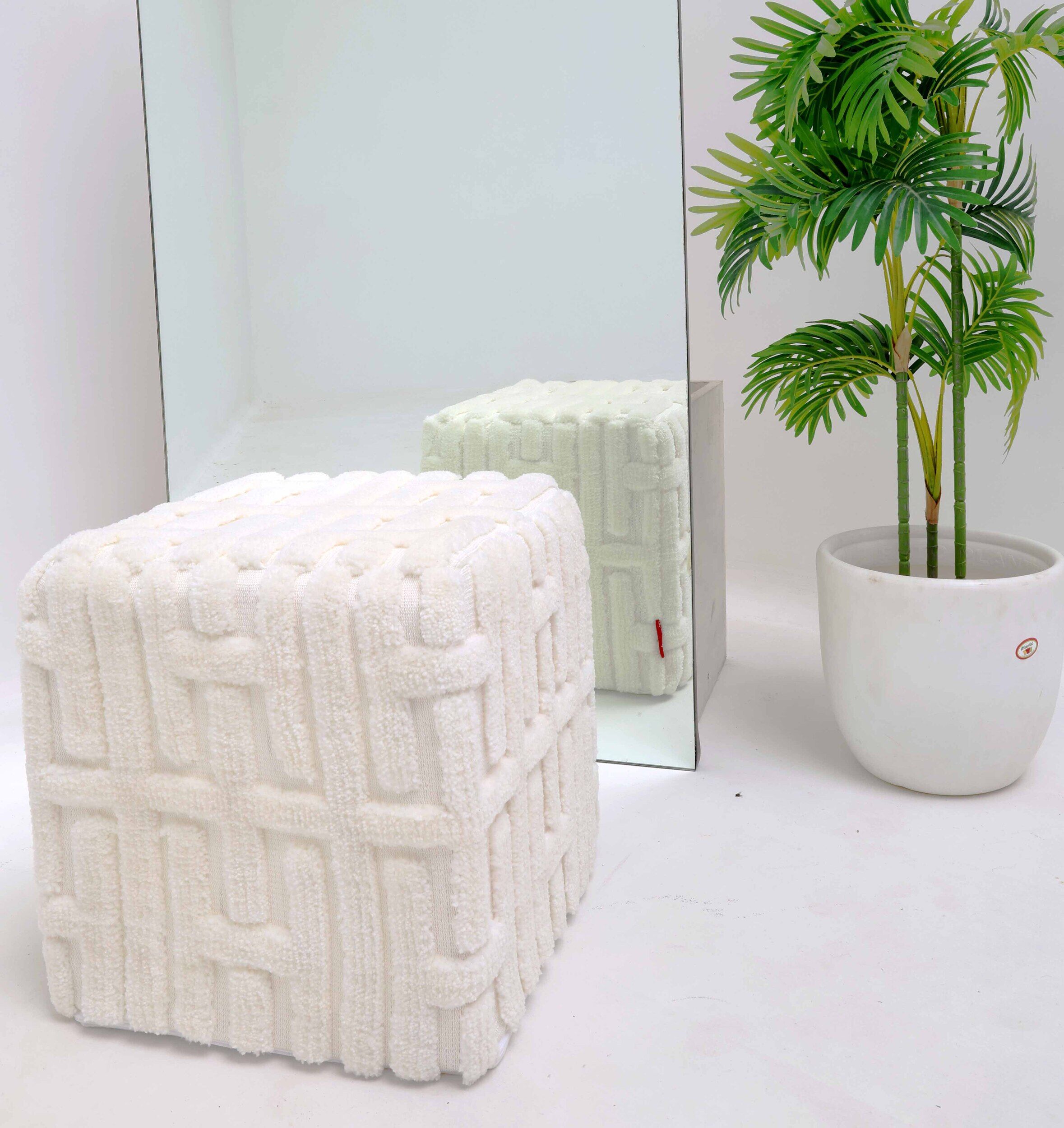 Handmade Pouf Dubai Stylish Puff Chairs & Ottomans Online UAE Decorative handmade pouf ottoman seat, puff chair for home décor and floor seating Dubai