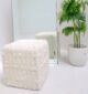 Decorative handmade pouf ottoman seat, puff chair for home décor and floor seating Dubai