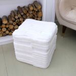 Decorative handmade pouf ottoman seat, puff chair for home décor and floor seating Dubai