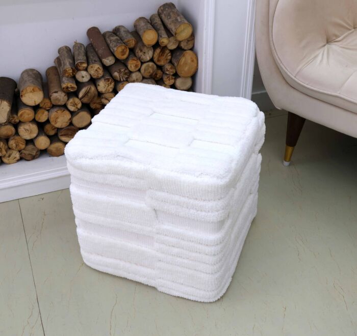 Decorative handmade pouf ottoman seat, puff chair for home décor and floor seating Dubai