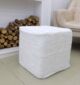 Decorative handmade pouf ottoman seat, puff chair for home décor and floor seating Dubai