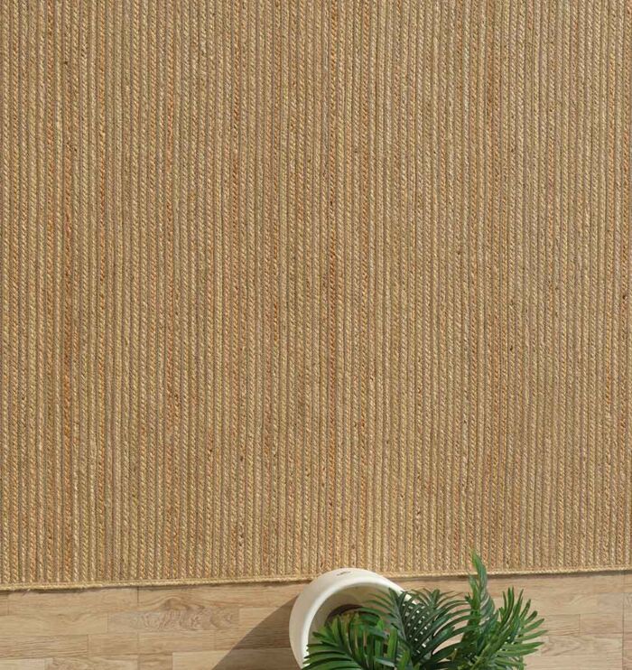 Handmade braided rug for stylish interiors, rugs Dubai, outdoor rugs, and dining table rugs