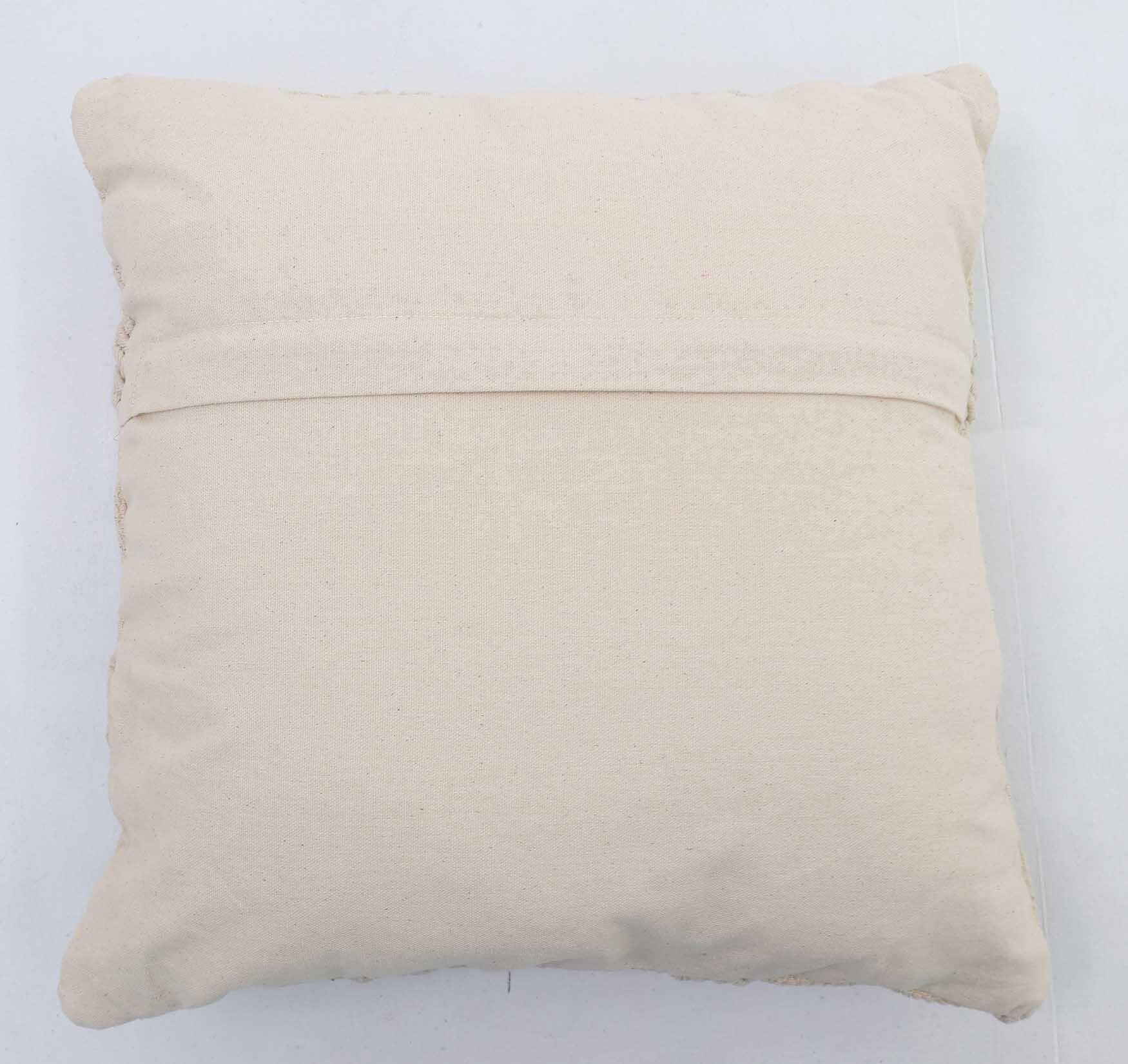 White Color Decorative Cushion — Stylish & Comfortable White decorative cushion with soft fabric and elegant design