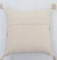 Natural color cushion for home décor with soft texture