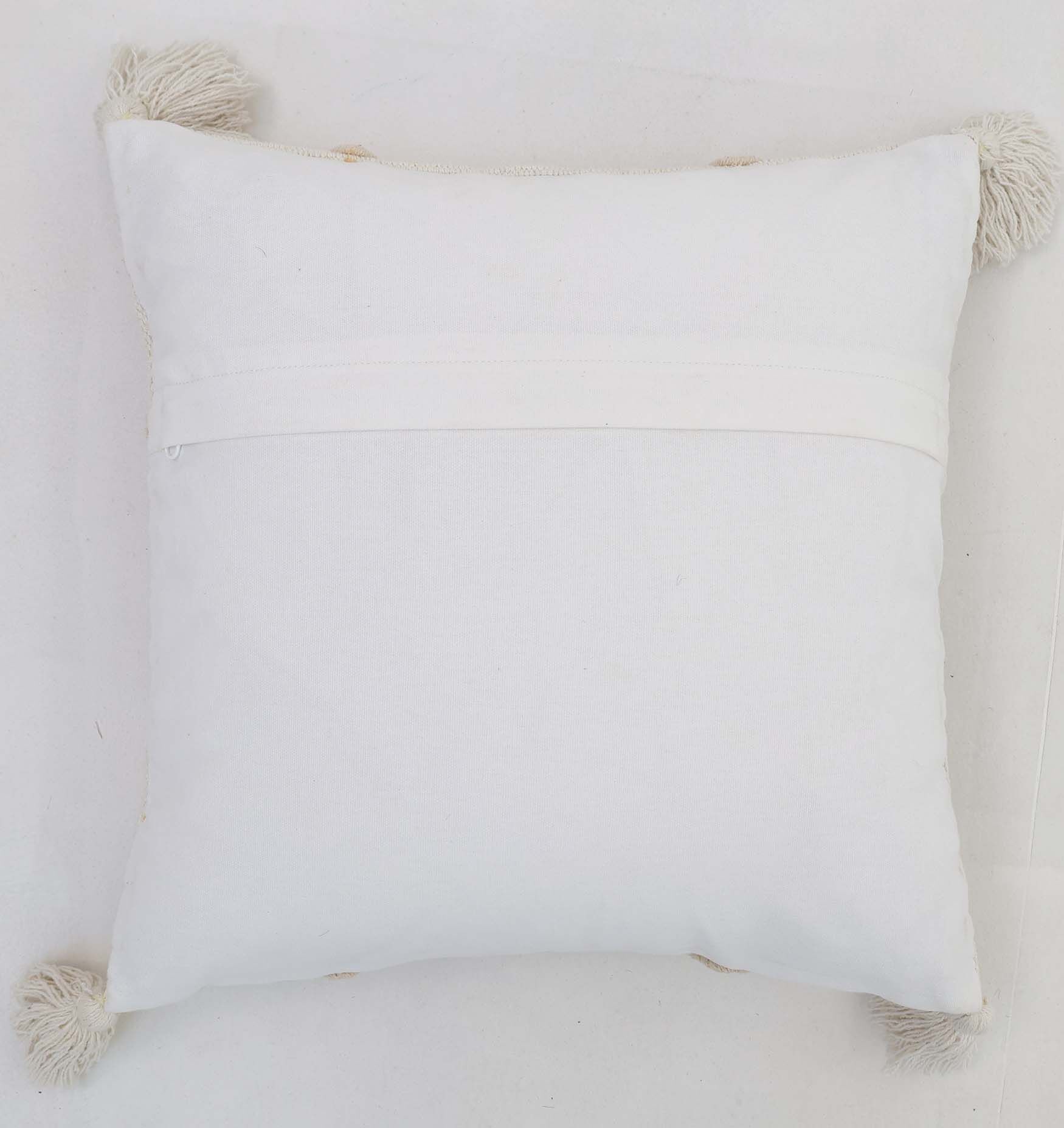 Home Decor Natural Color Cushion — Elegant & Cozy Natural color cushion for home décor with soft texture