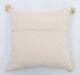 Natural color decorative tassel cushion with soft fabric