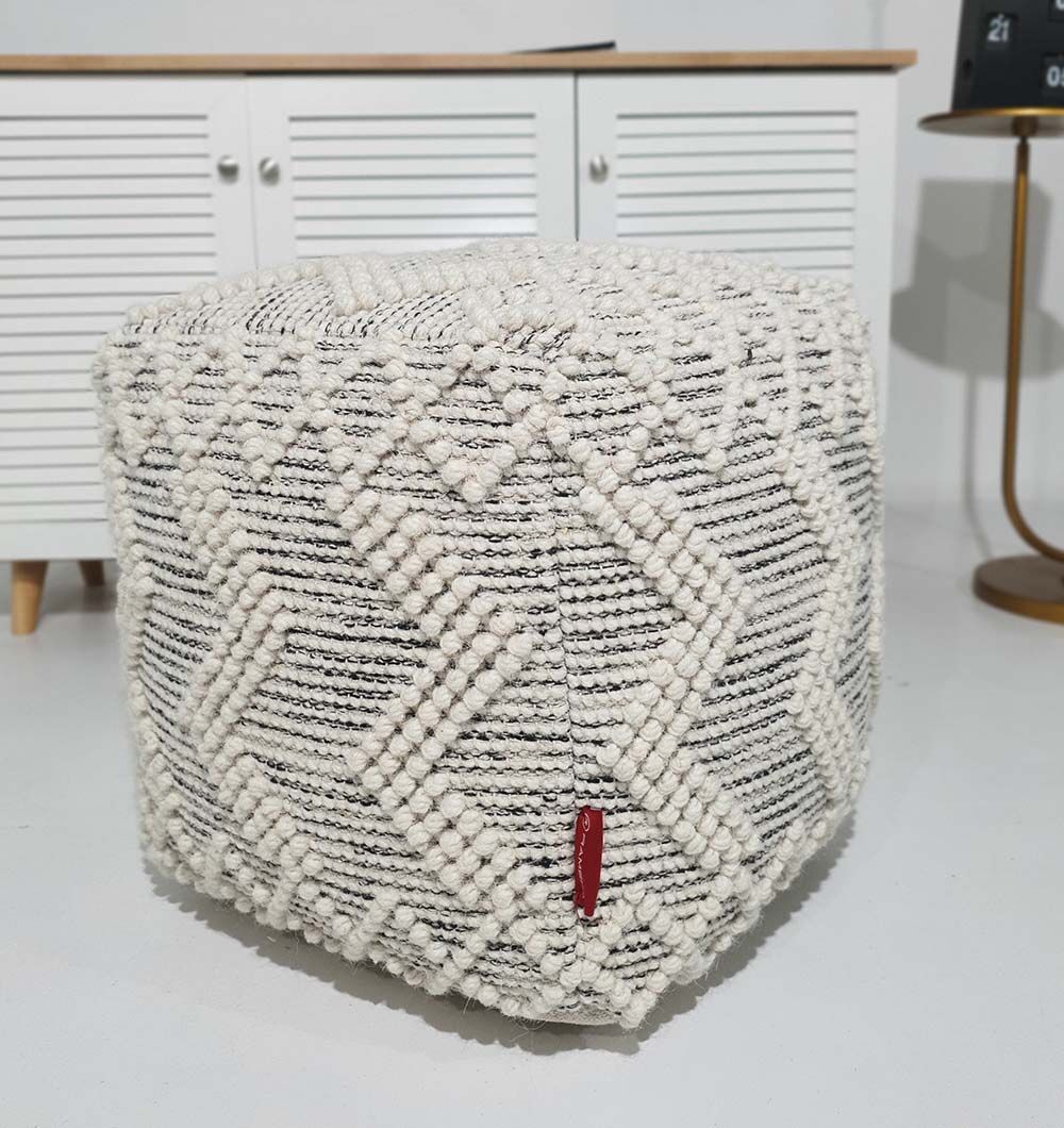 PF-137 (2) Home Decor Pouf - PF 137 (40x40x40cm) - Image 1