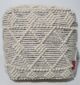 White & Black Color Pouf - PF 138 (40x40x40cm) - Image 3