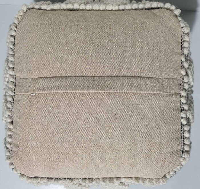 Handcrafted pouf chair for stylish seating, modern pouf seat, and puff chair for living room décor