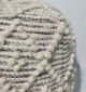 White & Black Color Pouf - PF 139 (40x40x40cm) - Image 2
