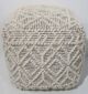 Handmade pouf chair for modern seating, stylish pouf seat, and decorative puff chair for home décor