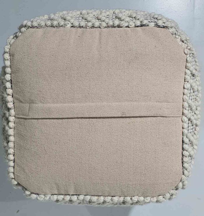 Handmade pouf chair for modern seating, stylish pouf seat, and decorative puff chair for home décor