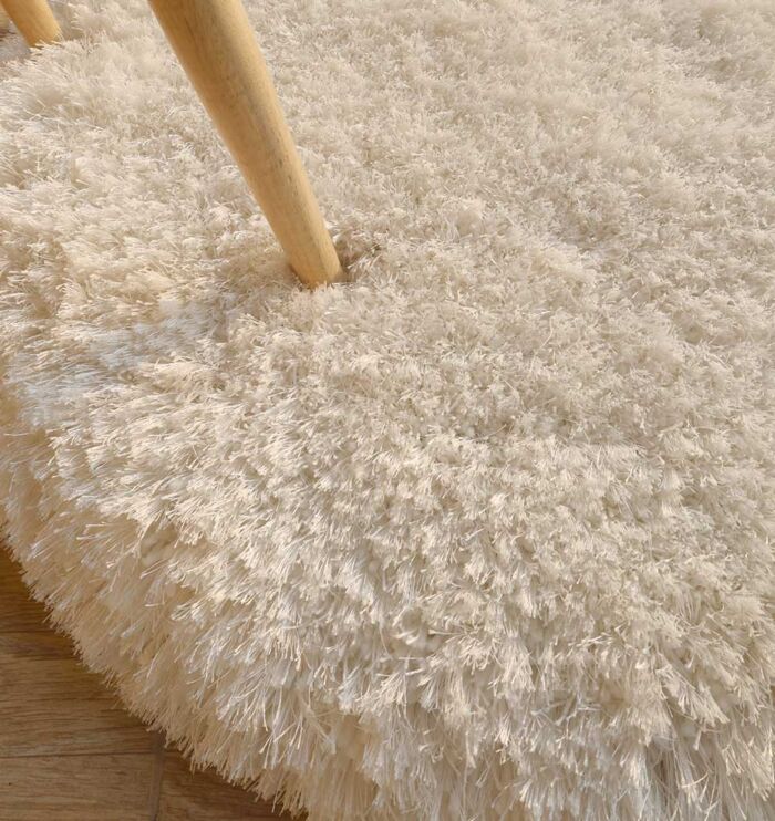 Decorative Shaggy Rug White Color - SG-012 - Image 2