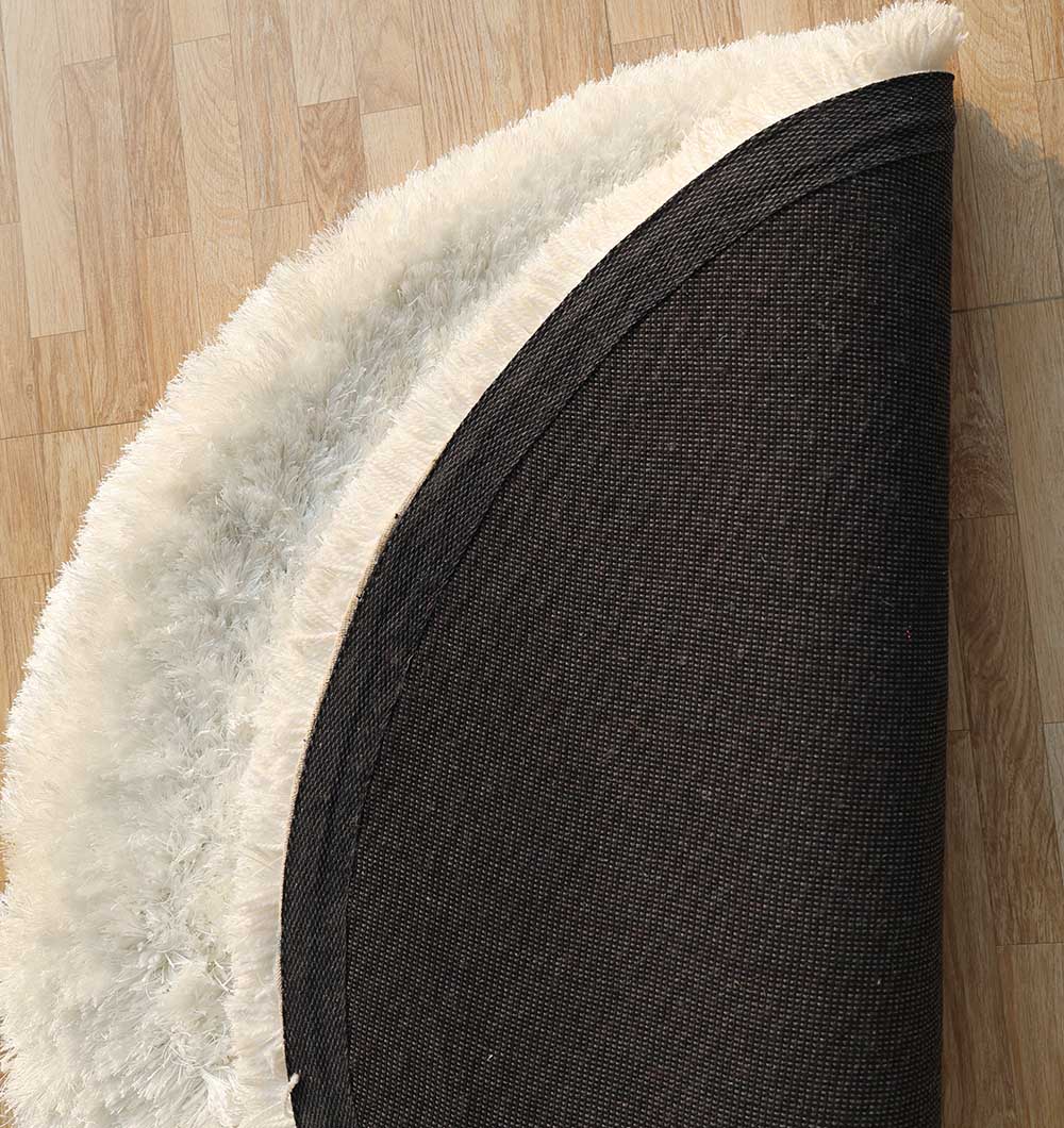 SG-012-3 Decorative Shaggy Rug White Color - SG-012 - Image 4