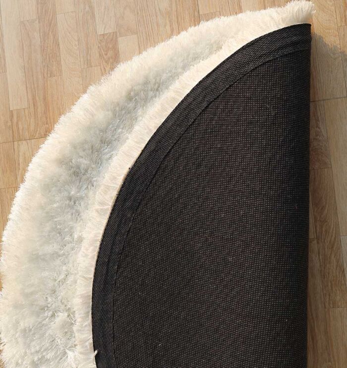 Decorative Shaggy Rug White Color - SG-012 - Image 4