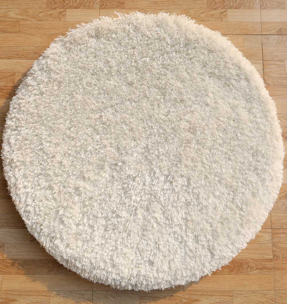 SG-012-4 Decorative Shaggy Rug White Color - SG-012 - Image 5