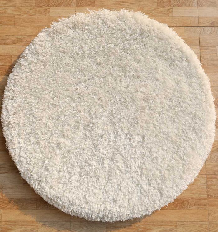 Decorative Shaggy Rug White Color - SG-012 - Image 5