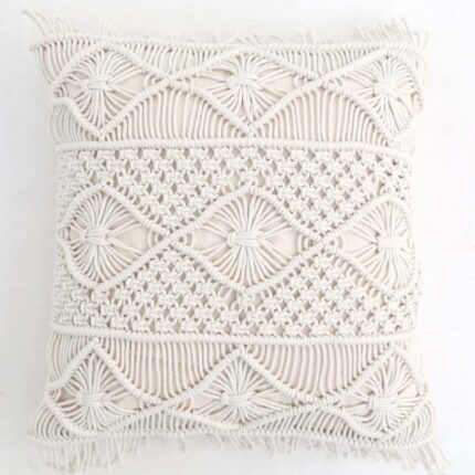 Decor cushion with soft fabric, stylish design, and cozy comfort for home interiors.