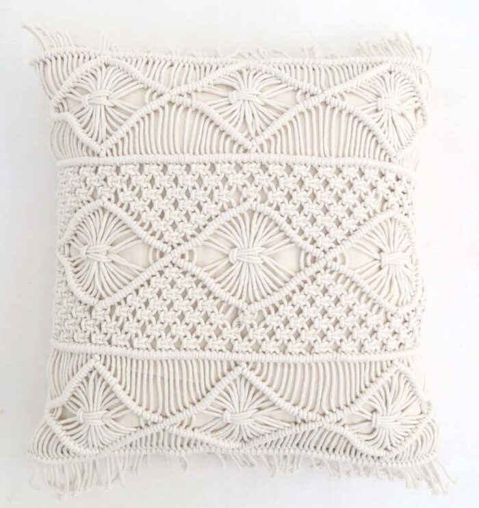Decor cushion with soft fabric, stylish design, and cozy comfort for home interiors.
