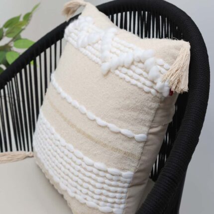 Decor cushion with soft fabric, stylish design, and cozy comfort for home interiors.