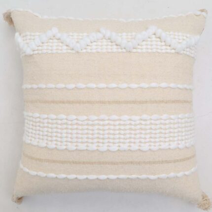 Decor cushion with soft fabric, stylish design, and cozy comfort for home interiors.