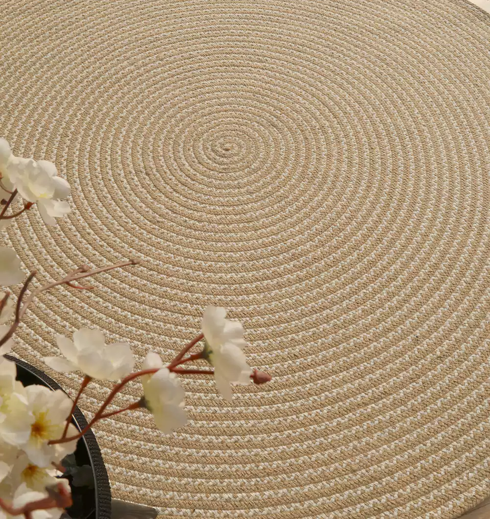 Handmade Natural Braided Jute Rug – Eco-Friendly Style & Lasting Comfort Handmade natural braided jute rug with eco-friendly design, rustic charm, and durable craftsmanship.
