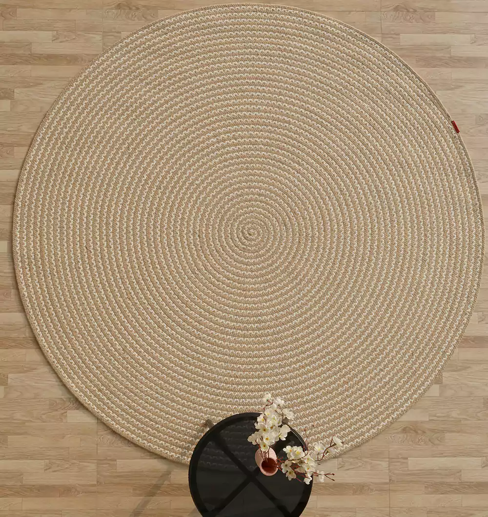 Handmade Natural Braided Jute Rug – Eco-Friendly Style & Lasting Comfort Handmade natural braided jute rug with eco-friendly design, rustic charm, and durable craftsmanship.