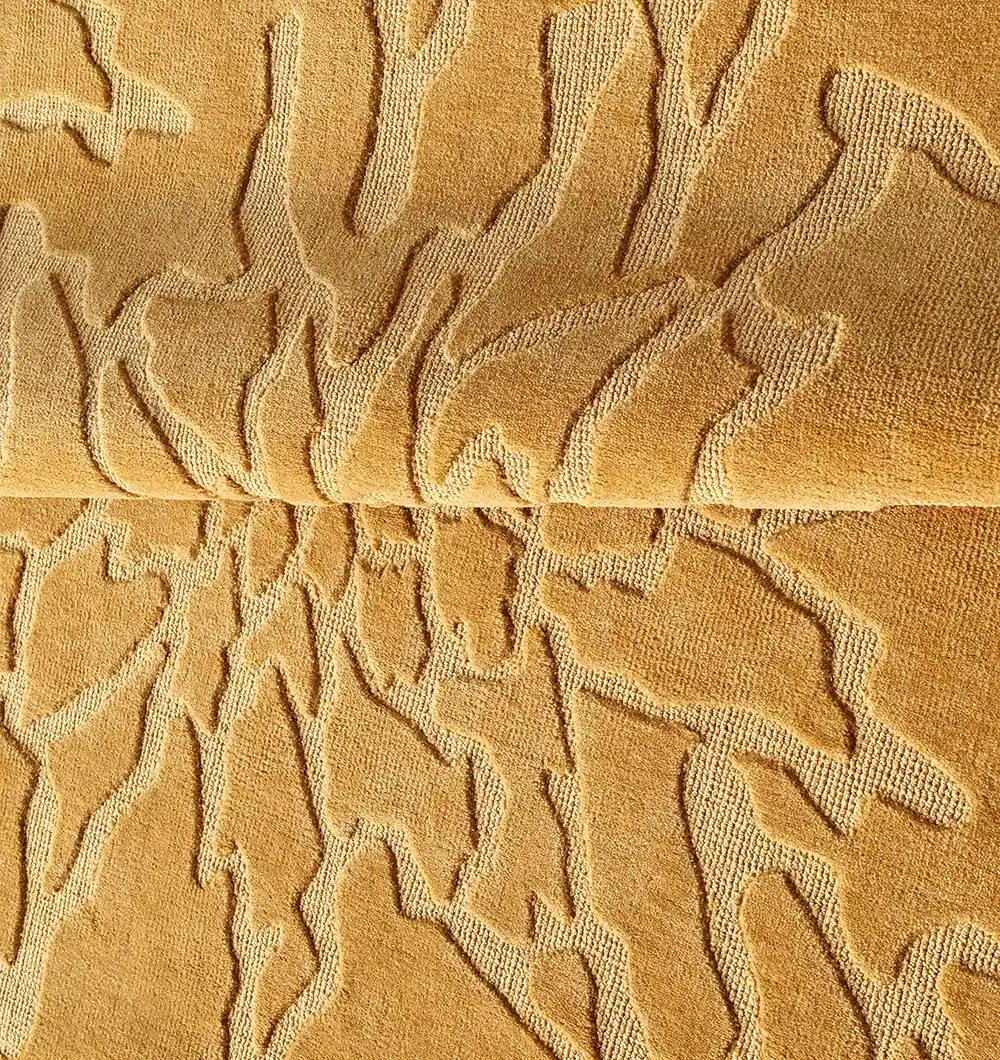 Beautiful Wool Décor Handmade Rug – Authentic Craft & Lasting Elegance Handmade wool rug with intricate design, soft texture, and timeless decorative appeal for home interiors.