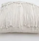 Natural white macrame cushion with handcrafted detailing, soft texture, and stylish home décor appeal.