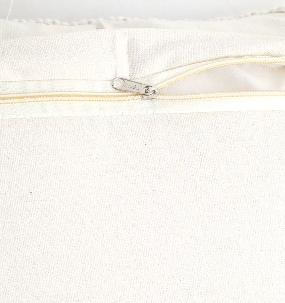 Natural White Macrame Cushion – Handcrafted Elegance & Cozy Charm Natural white macrame cushion with handcrafted detailing, soft texture, and stylish home décor appeal.