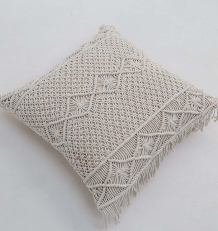 Decor cushion with soft fabric, stylish design, and cozy comfort for home interiors.