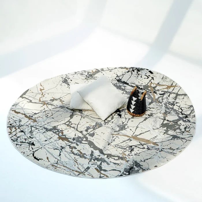 Machine-made rug featuring precision weaving, elegant style, and durable quality for everyday living.