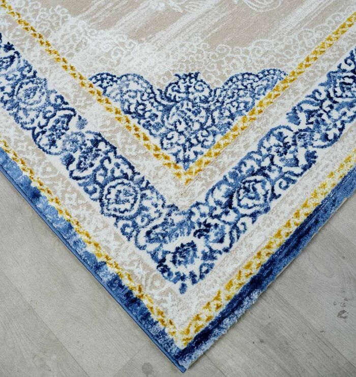 Machine-made rug with durable construction, stylish design, and easy-care comfort for modern homes.