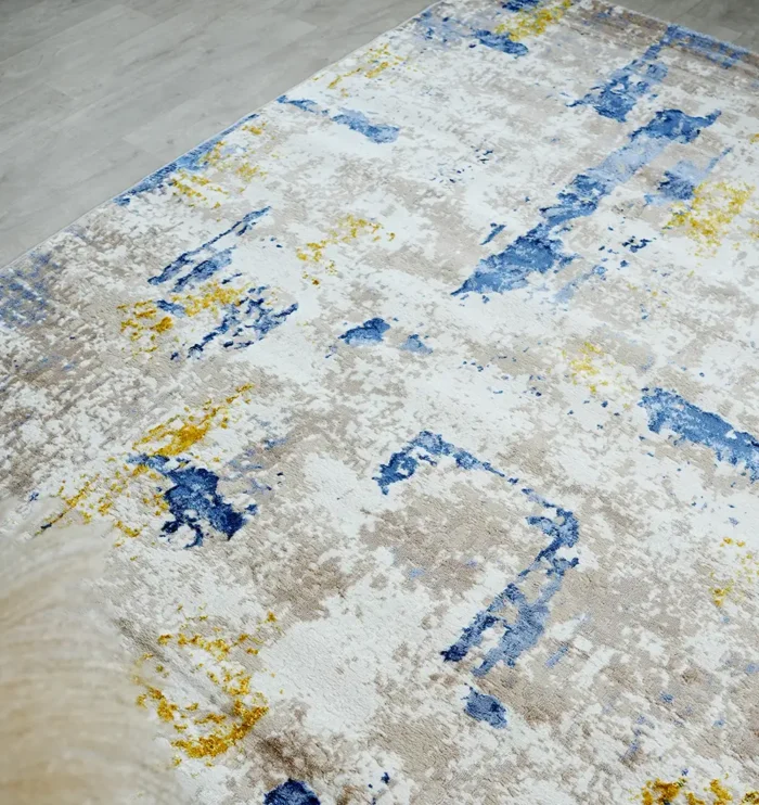 Machine-made rug featuring precision weaving, elegant style, and durable quality for everyday living.