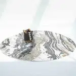 Durable machine-made rug with modern patterns, soft finish, and versatile design for home décor.