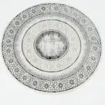 Durable machine-made rug with modern patterns, soft finish, and versatile design for home décor.