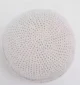 Decorative pouf for living room with stylish design, soft comfort, and versatile functionality.
