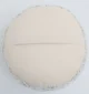 Decorative pouf for living room with stylish design, soft comfort, and versatile functionality.