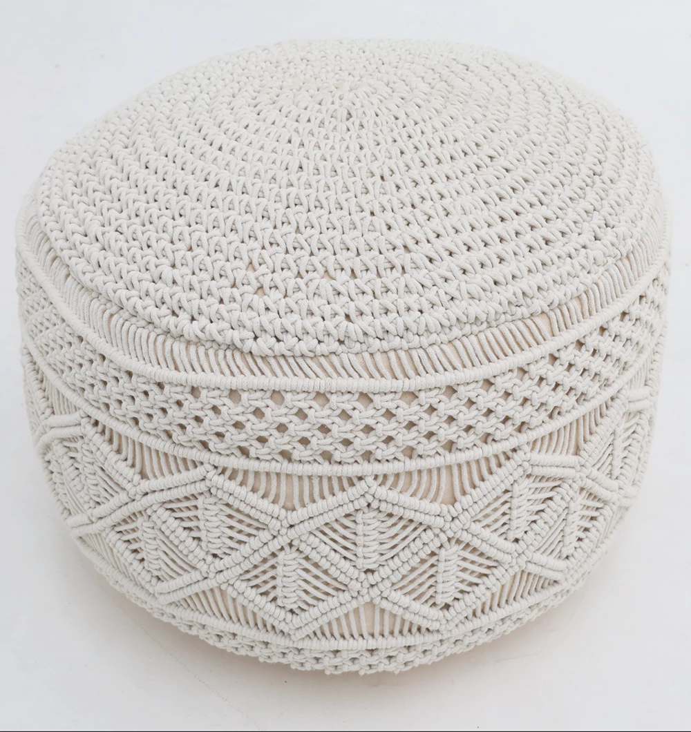 Decorative Pouf for Living Room – Style, Comfort & Functionality Decorative pouf for living room with stylish design, soft comfort, and versatile functionality.